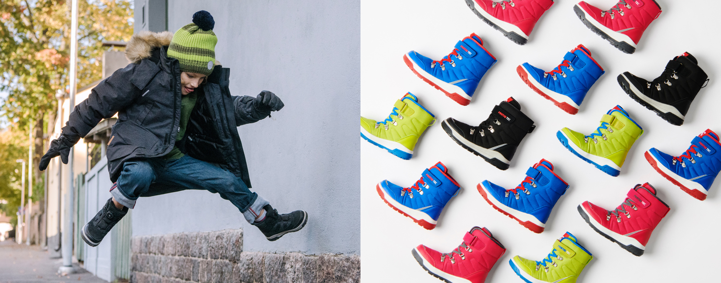 Водовідштовхуюче взуття для дітей