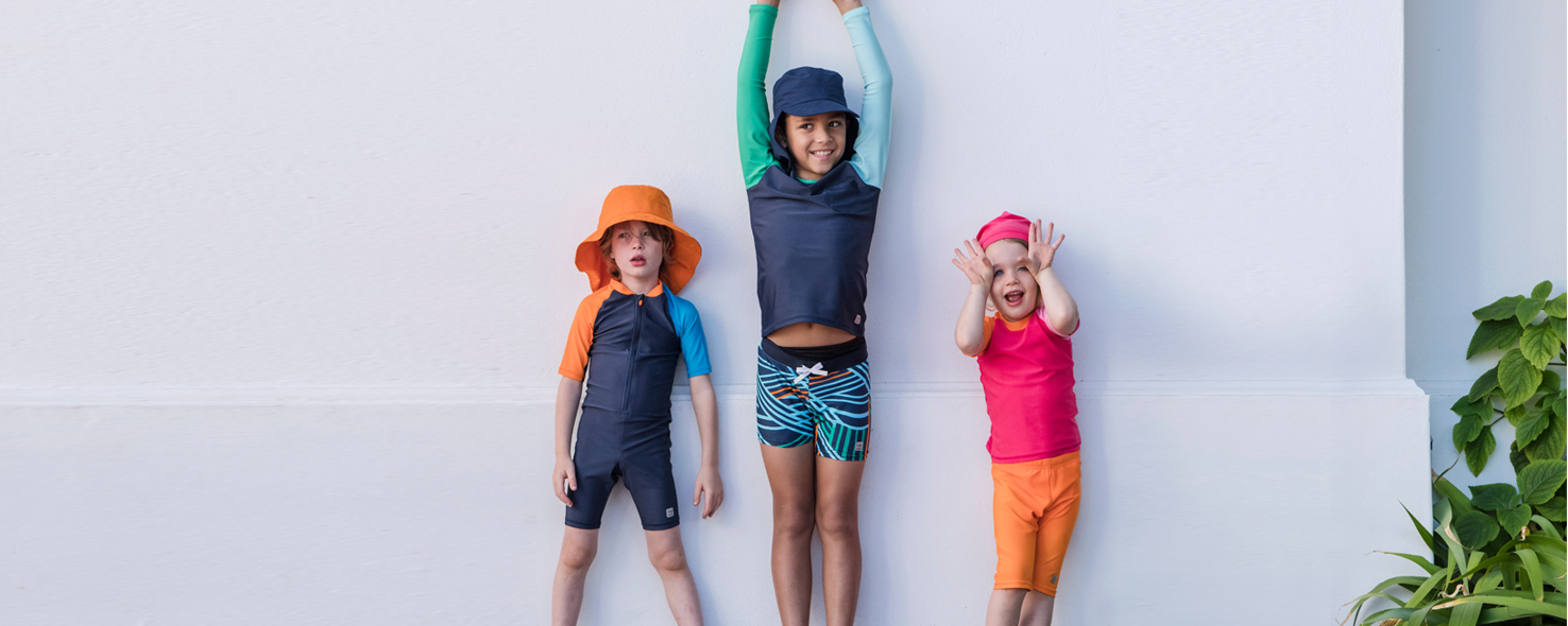 Купальники для детей из переработанных материалов