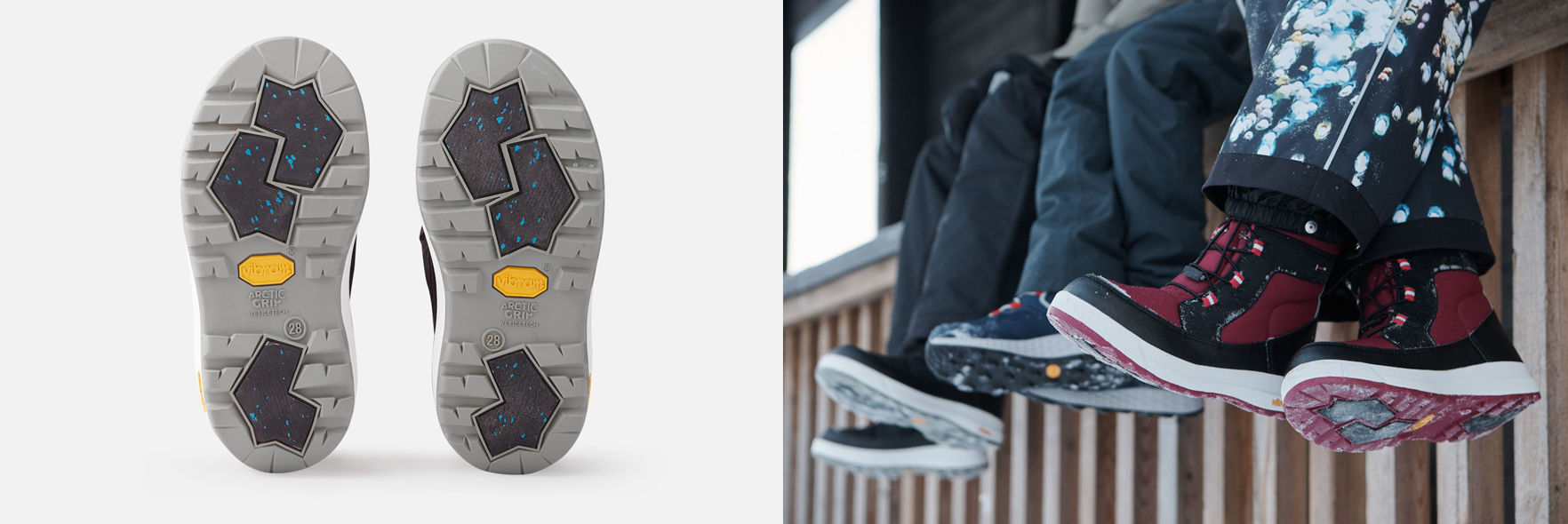 Нескользящая подошва в детской обуви