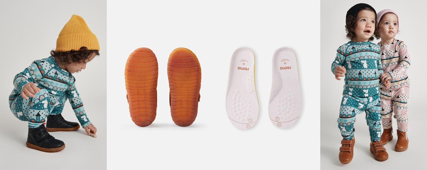 Детская обувь с подошвой из натурального каучука