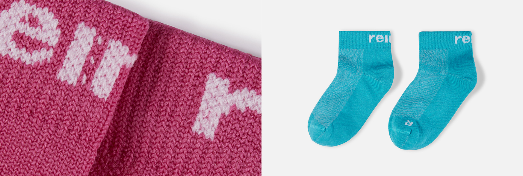 Детские носки из переработанного материала