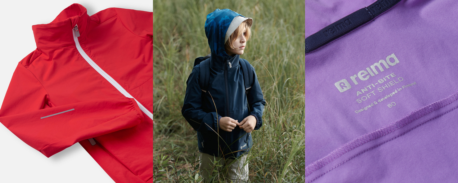 Дитяча вітрівка з Anti-Bite Soft shield