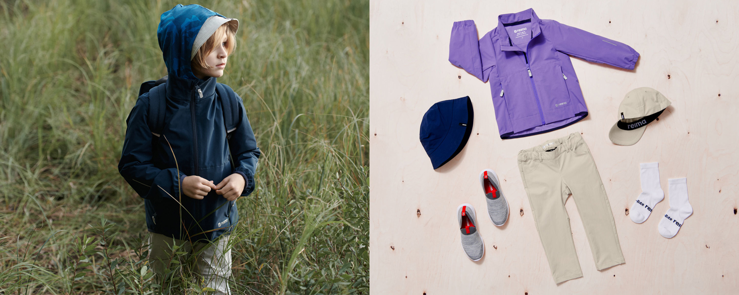 Детская одежда с защитой от насекомых