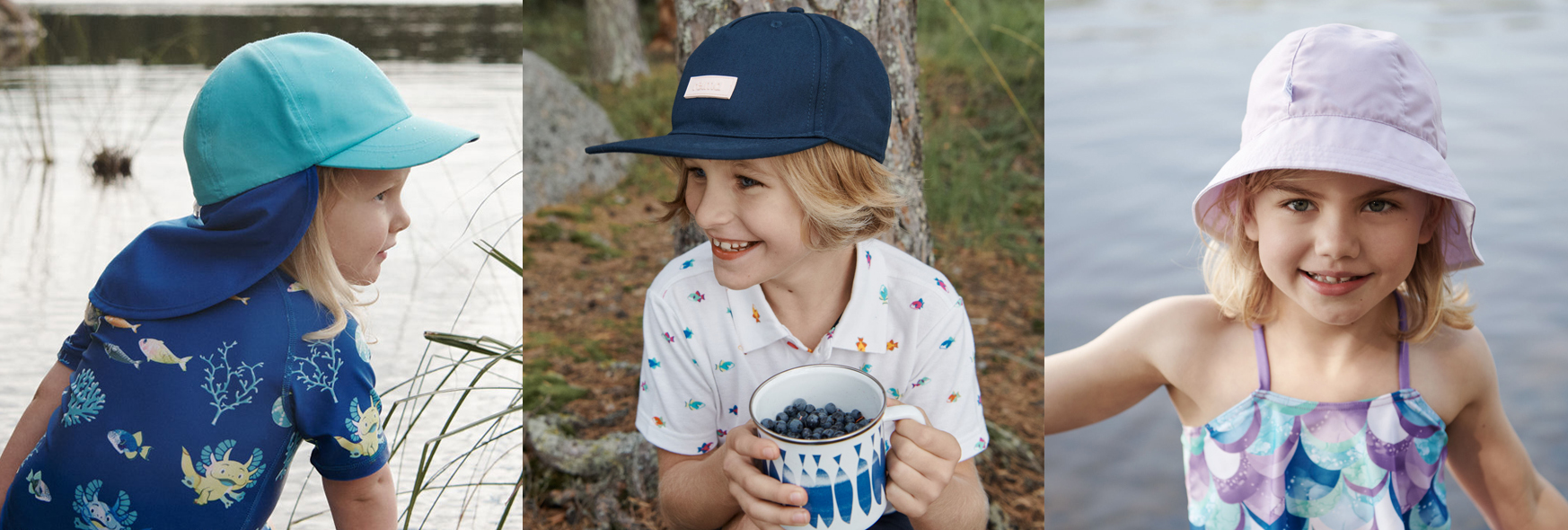 Дитячі літні головні убори