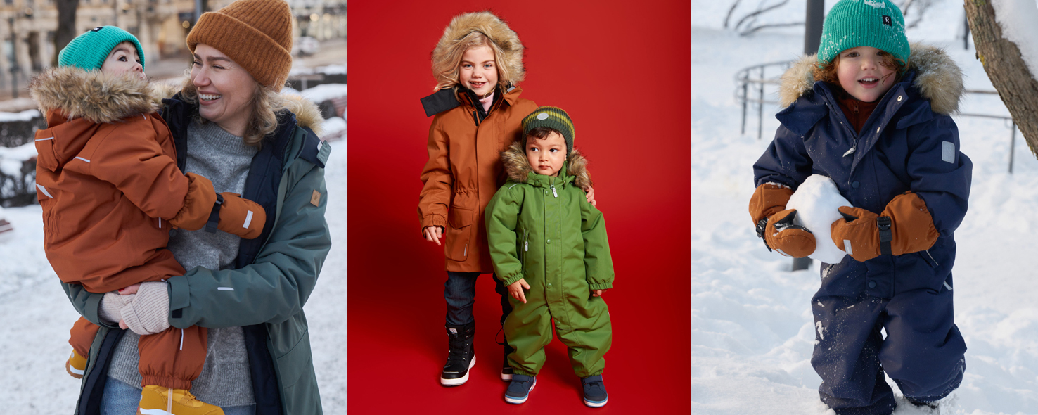 Дитячий зимовий одяг