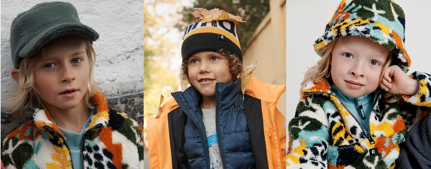 Осінні шапки для дітей