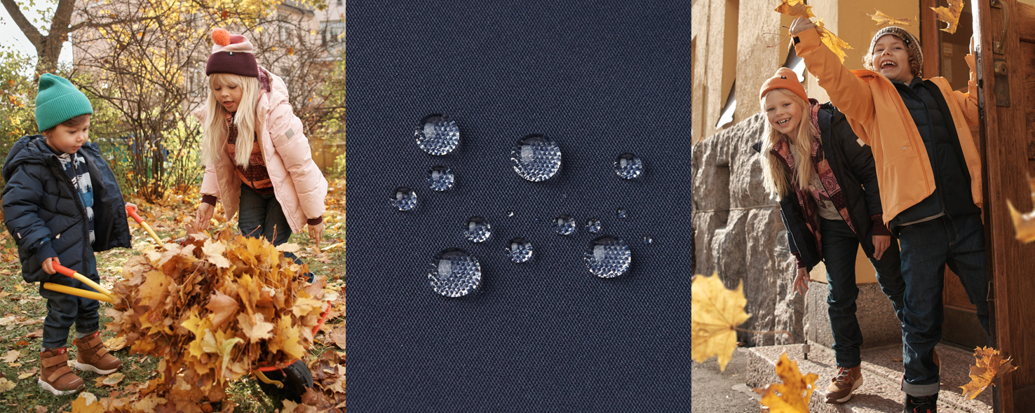 Водонепроницаемая детская одежда