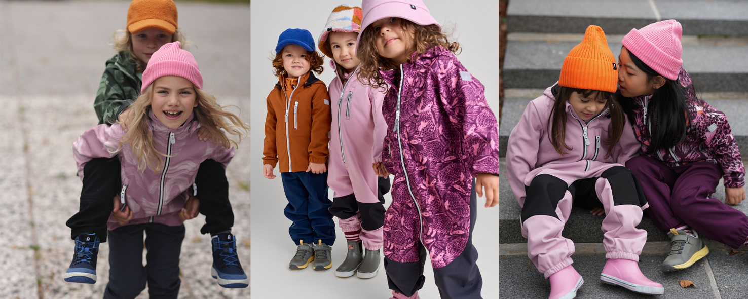 Дитячі куртки та комбінезони осінні