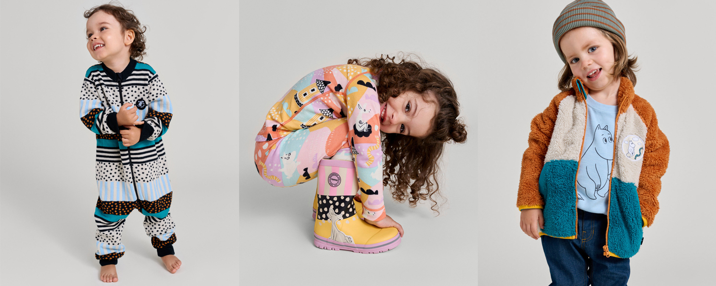 Одежда с муми-троллями для детей