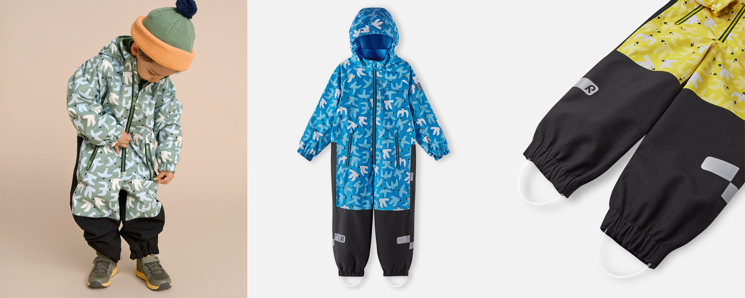Дитячі весняні комбінезони