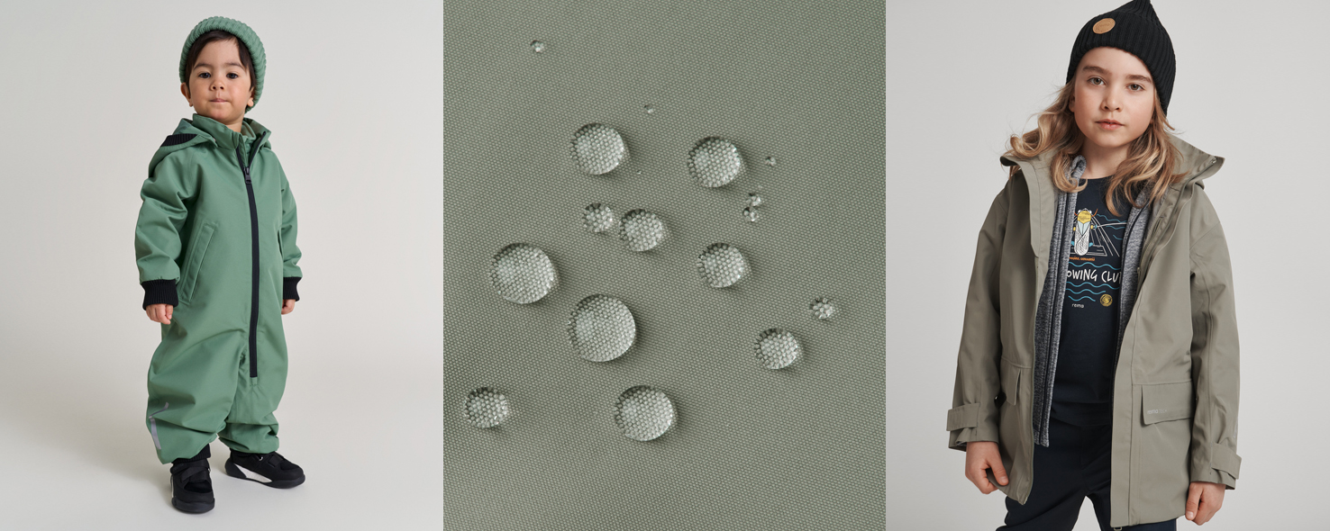 Дитячий верхній одяг з переробного матеріалу