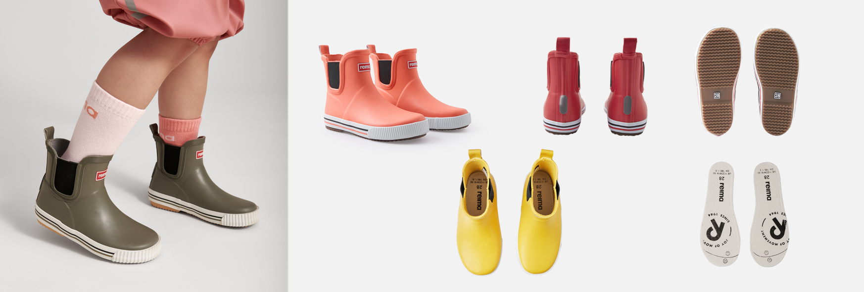 Резиновые сапоги для детей