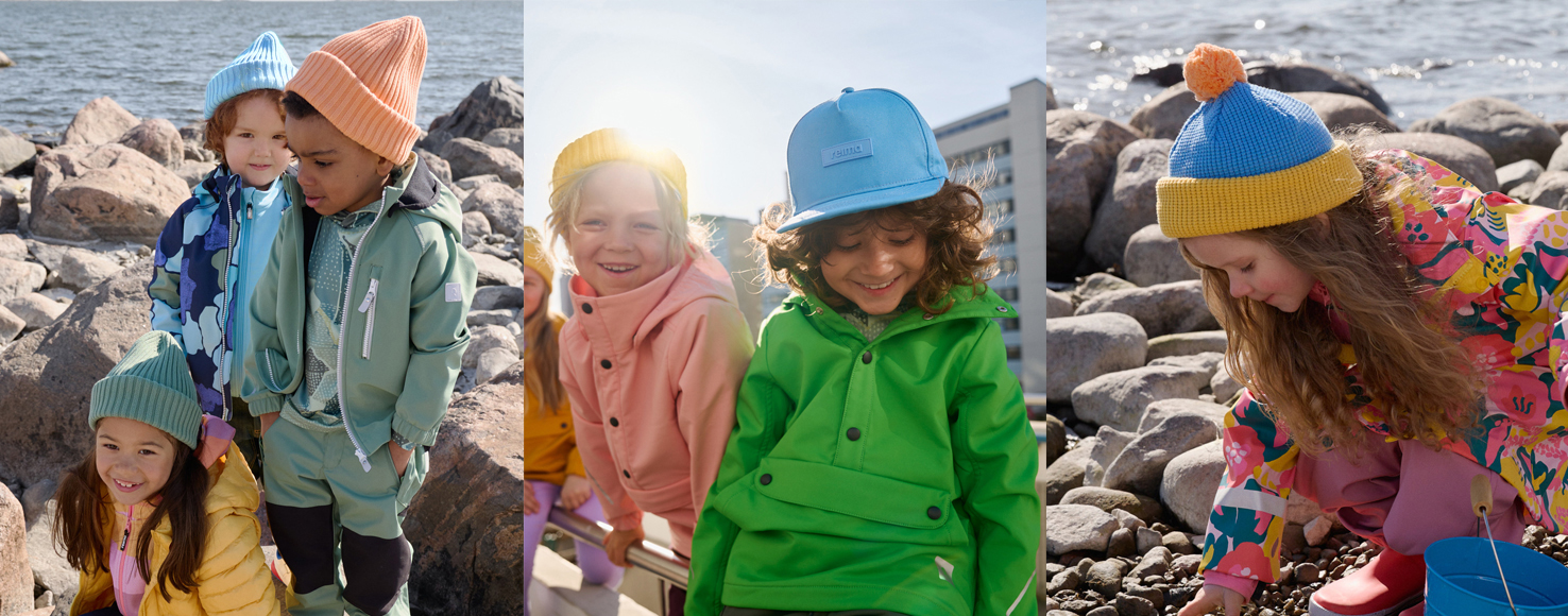 Жовто-блактині дитячі аксесуари