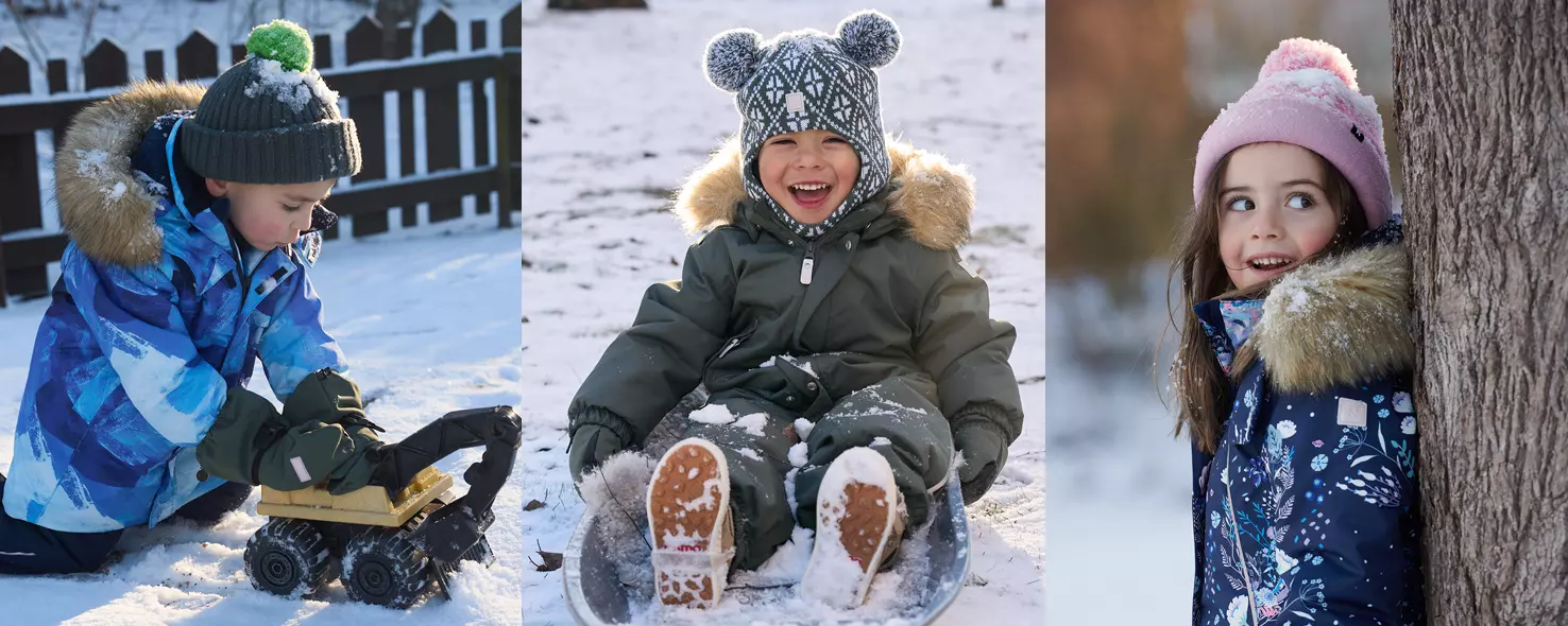 Детские зимние шапки