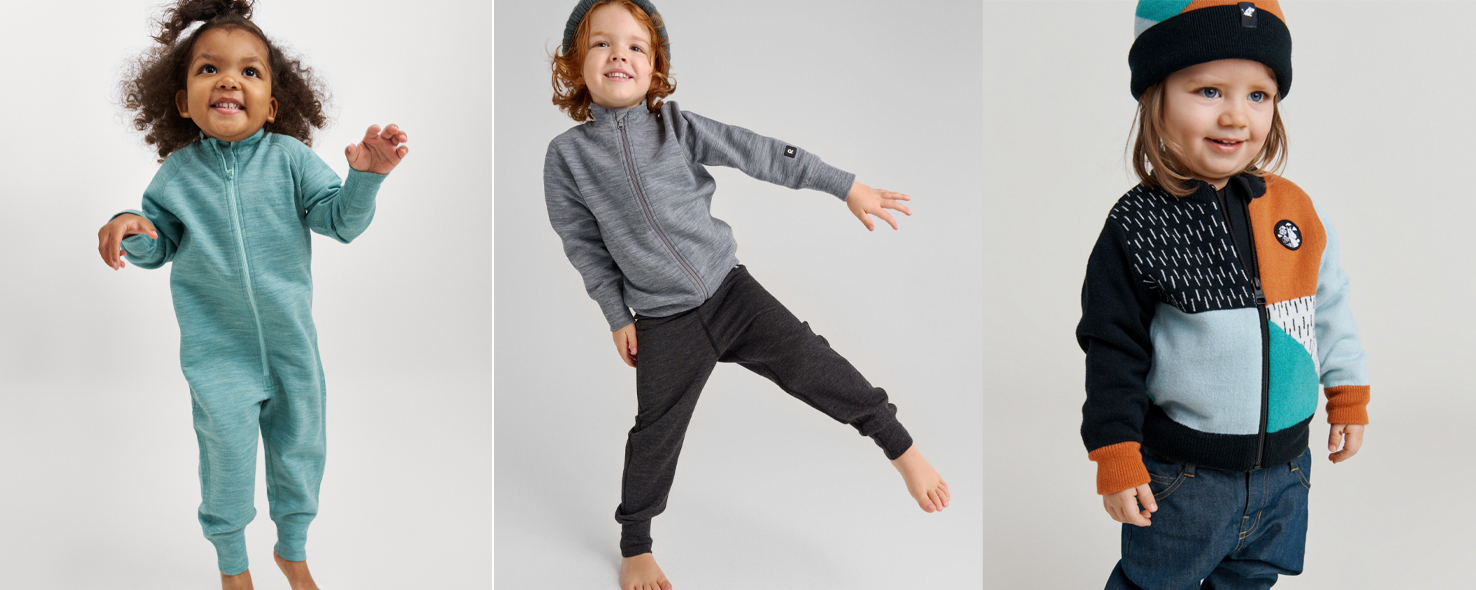 Одяг для дітей із вовни