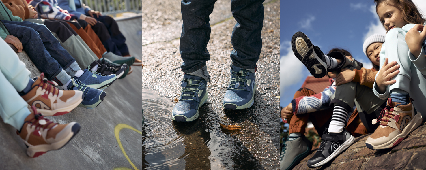Детские водоотталкивающие кроссовки