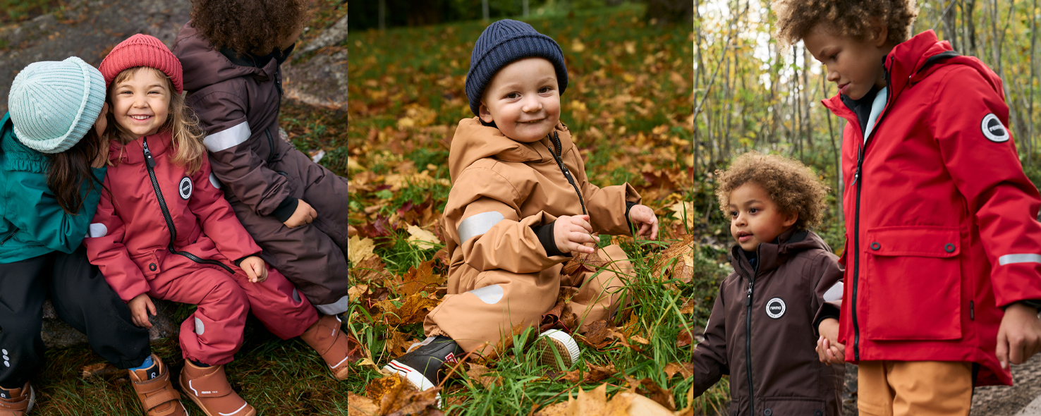 Осінні комбінезони для дітей