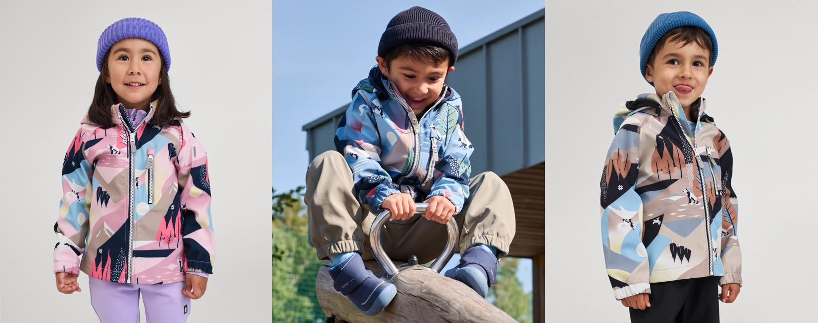 Комбінезон осінній софтшел дитячий