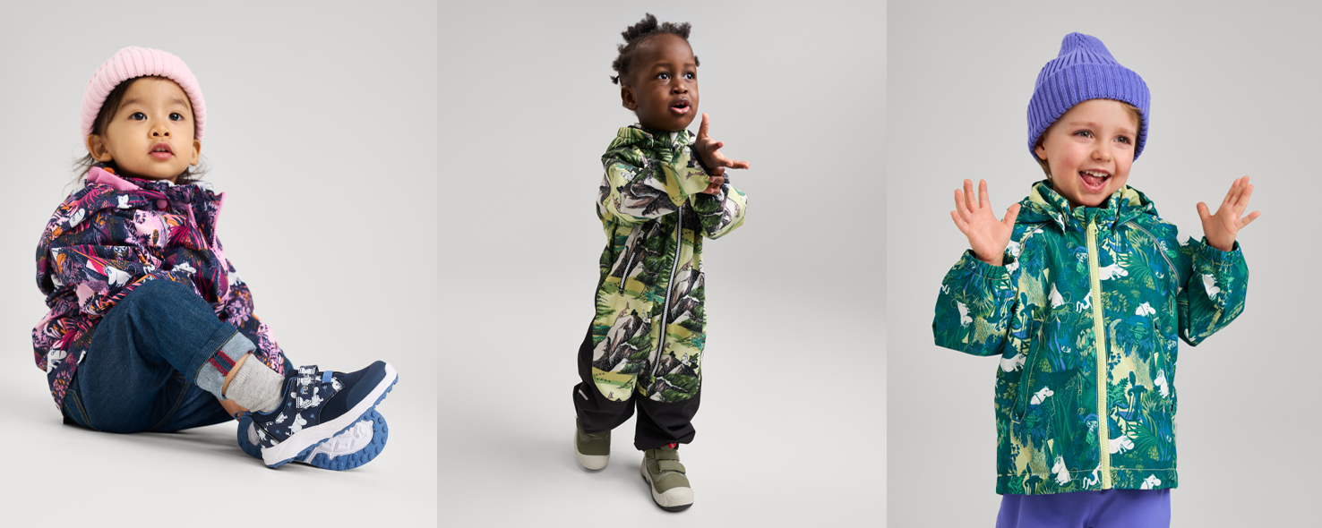 Весенние детские куртки и комбинезны