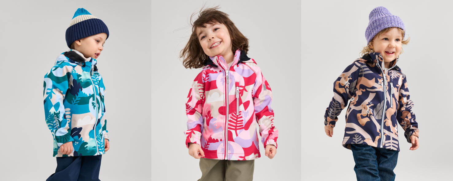Дитячі куртки софтшел